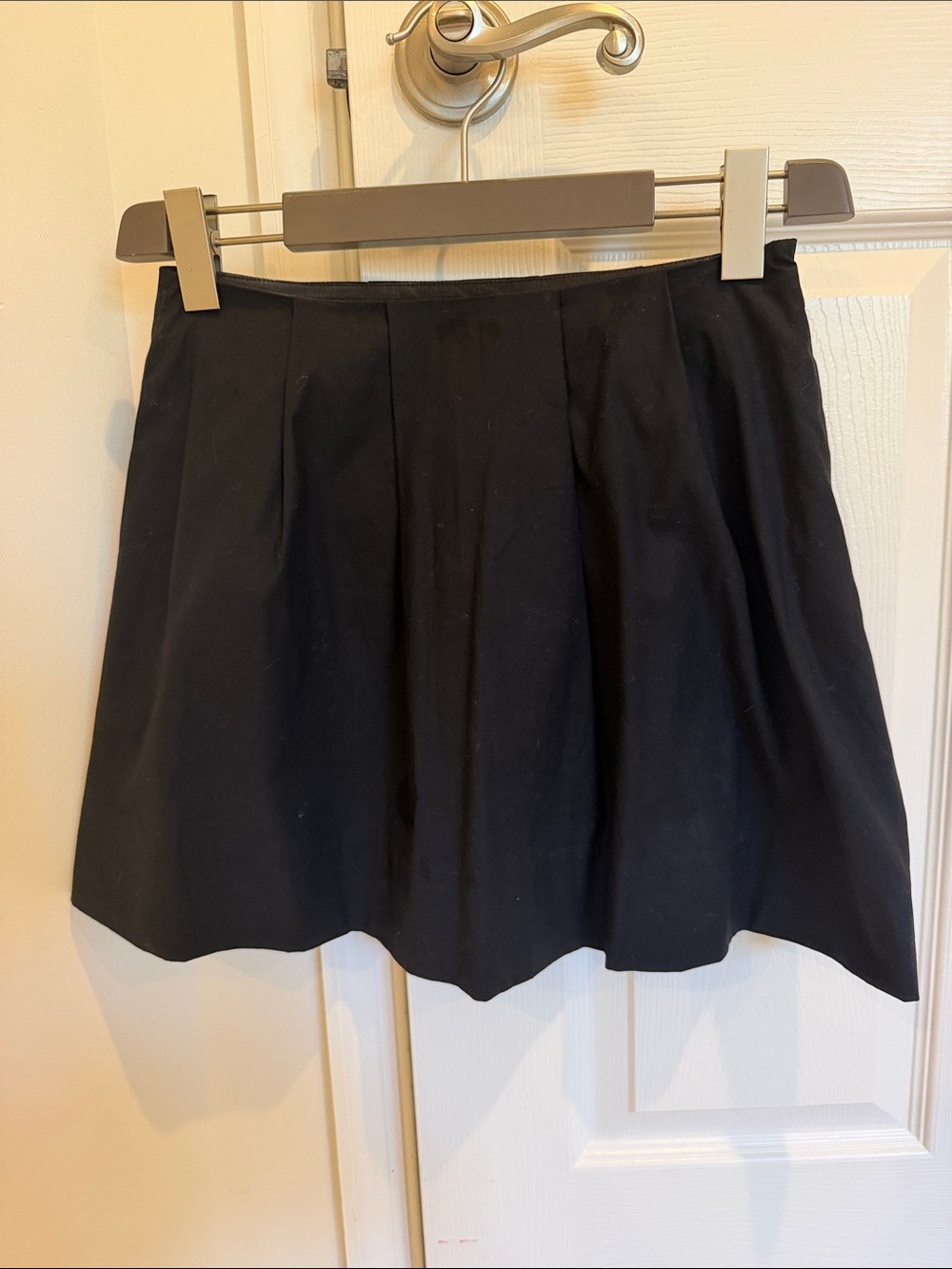 Reformation Black Circle Skirt